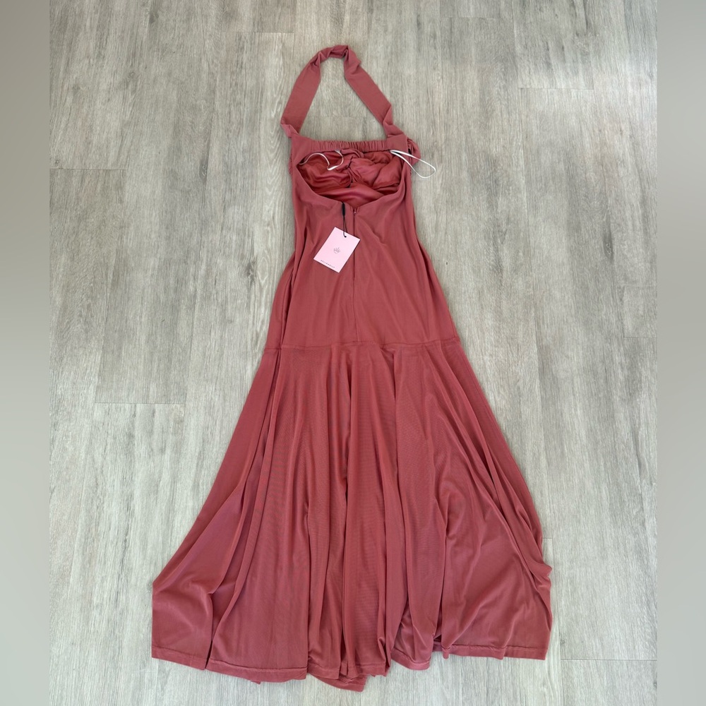 New Hello Molly Plum Maxi Dress - Picture 4 of 5